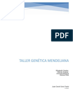 Taller Sobre Genetica Mendeliana