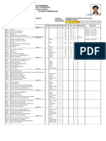 Avance Curricular: Universidad Nacional de Ingenieria