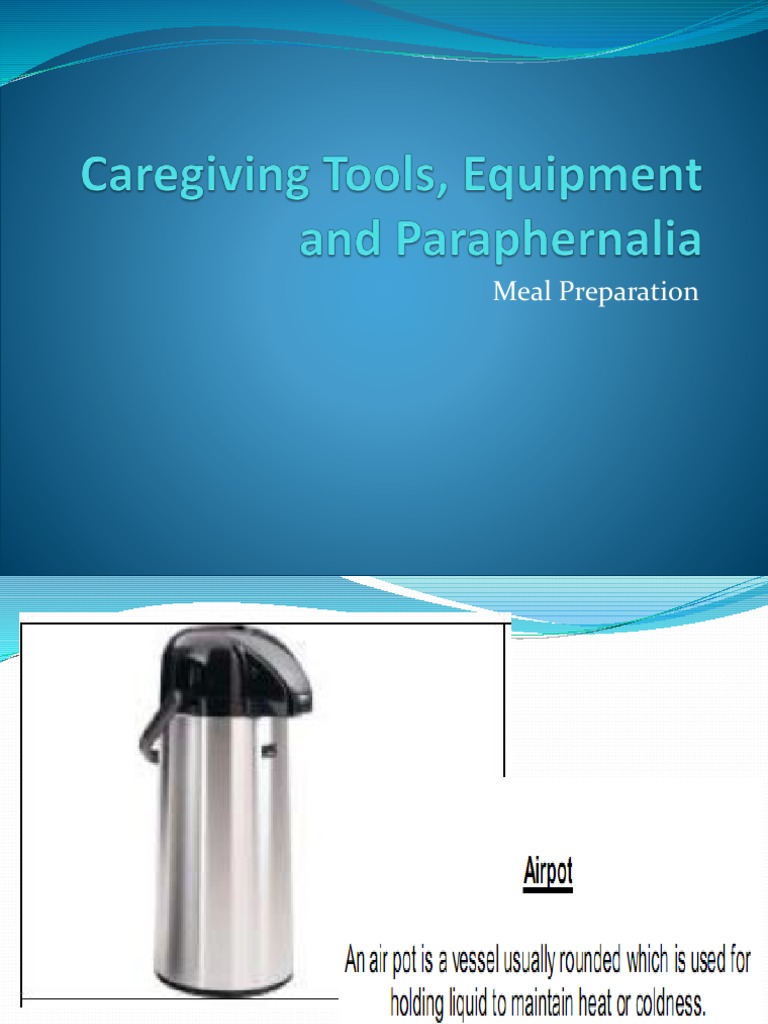 Vdocuments MX Caregiving Tools Equipment and Paraphernalia PDF
