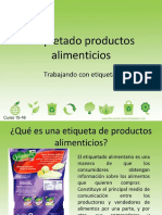 Eqtiqueta de Alimentos Ppt