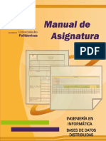 Manual de Asignatura Bases de Datos