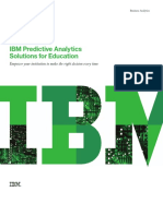Predictive Analytics Solutions For Education