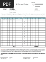 Evv Timesheet Log