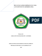 Laporan Pendahuluan Dan Asuhan Keperawatan Pada Anak Dengan Patent Ductus Arterious (Pda)