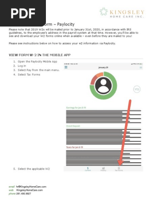 how to view w2 form - paylocity - google docs