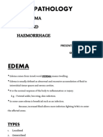 Edema AND Haemorrhage: Human Pathology