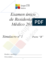 Simulacro Residentado Medico