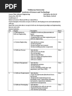 Software Engineering BScCSIT Syllabus IT College Nepal