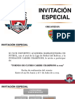 Invitacion Caribe Champions Junio 2019 - Cartagena - Categorias 2009