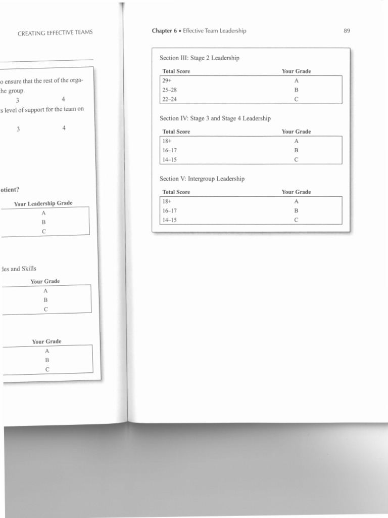 Effective Team Checklist 2 | PDF