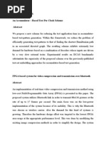 Vlsi Abstracts An Accumulator-Based Test-Per-Clock Scheme