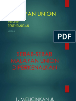 malayan union