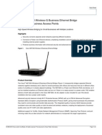 Cisco WET200 Wireless-G Business Ethernet Bridge Cisco Small Business Access Points