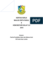 Kertas Kerja Kem Bestari Solat 2018