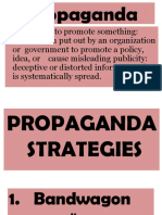 Propaganda Lesson