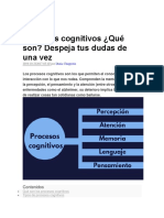 Procesos Cognitivos