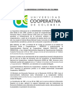 Historia de La Universidad Cooperativa de Colombia