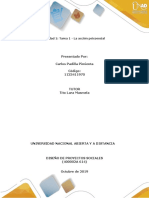 Tarea 1 - La Acción Psicosocial Carlos Padilla