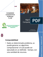 Unidad Tematica 5 - Complejidad Computacional - Problemas P y NP