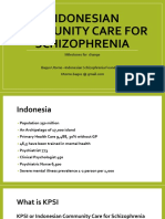 Indonesian Community Care For Schizophrenia