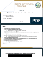 Analisis Vectorial en Electrocardiogramas