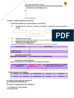 Esquema de Proyecto de Aprendizaje Tania 2019