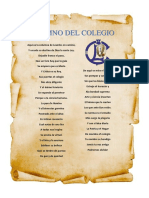 Himno Colegio Lourdes