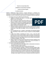 Tareas de Rehabilitación para Síndromes Mnésicos