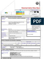 Ferrous Ammonium Sulfate Hexahydrate