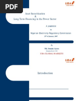 Download Asset Securitisation and Long Term Financing in the Power Sector by State House Nigeria SN43593229 doc pdf