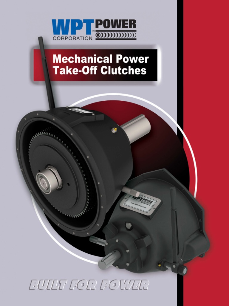 WPT Mechanical Power TakeOff Clutches4 PDF Clutch