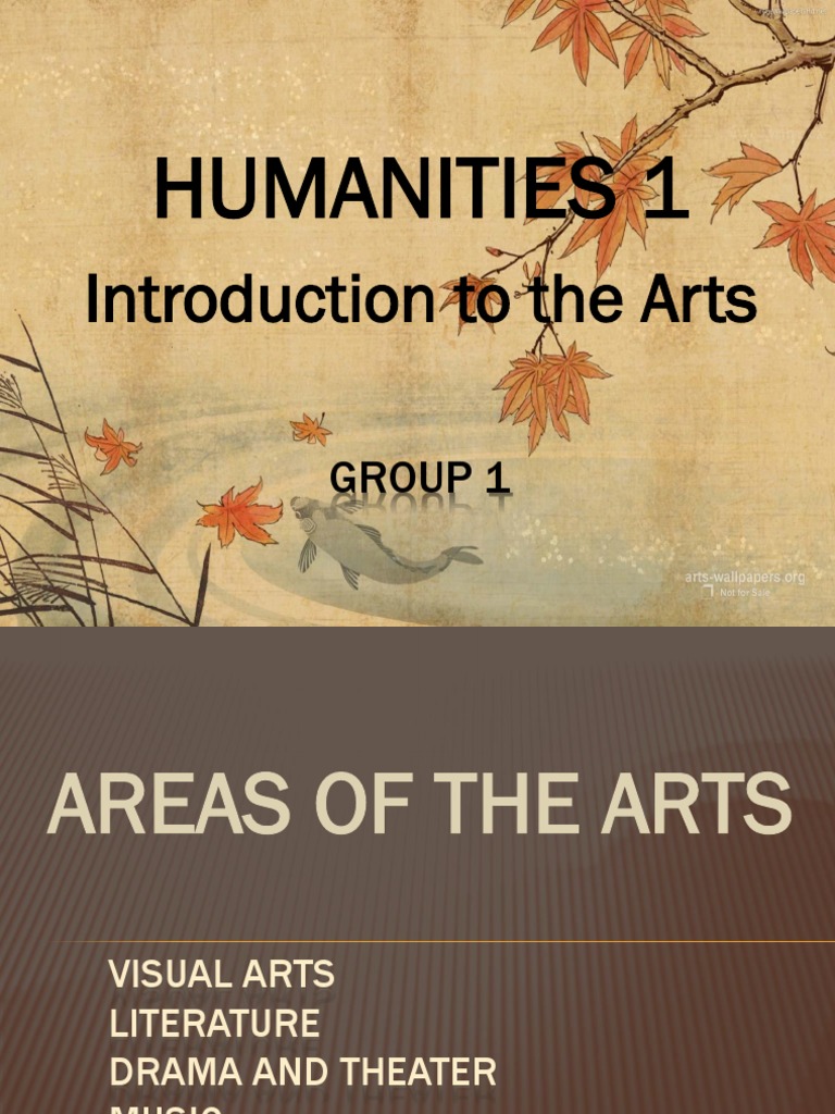 Arts Appreciation PDF The Arts Fine Art