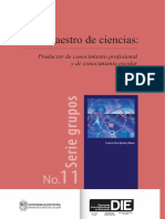 Ser Maestro de Ciencias Productor de Con PDF