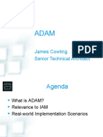 ADAM Technical Architect James Cowling Document