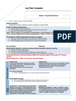 Direct Instruction Lesson Template