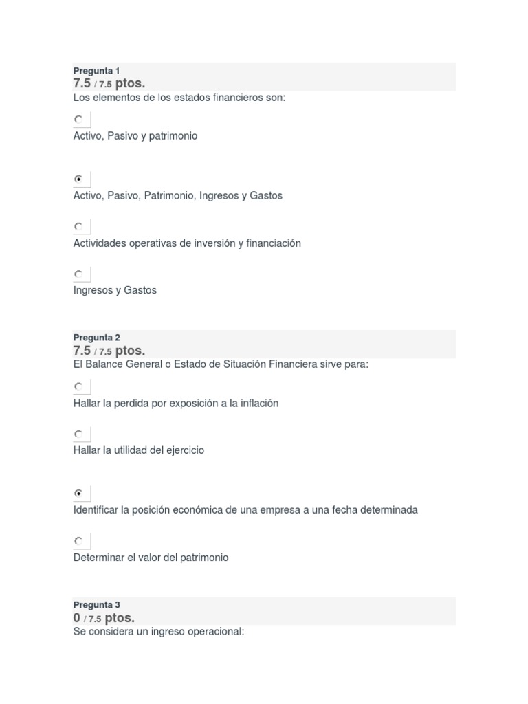 Elementos del Pasivo en Contabilidad | PDF | Estado de resultados ...