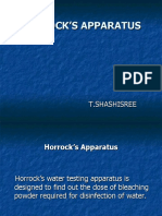 Horrock's Apparatus