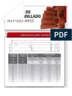 Tubos de PVC (NTP Iso - Itintec)