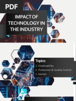 Impact of Technology in The Industry