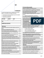 Self-Assessment Checklist For Speaking Tests 2019