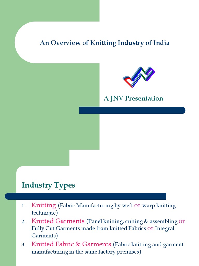Overview of India's Knitting Industry | PDF | Knitting | Textiles