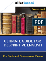 Ultimate Guide For Descriptive English: Free E-Book