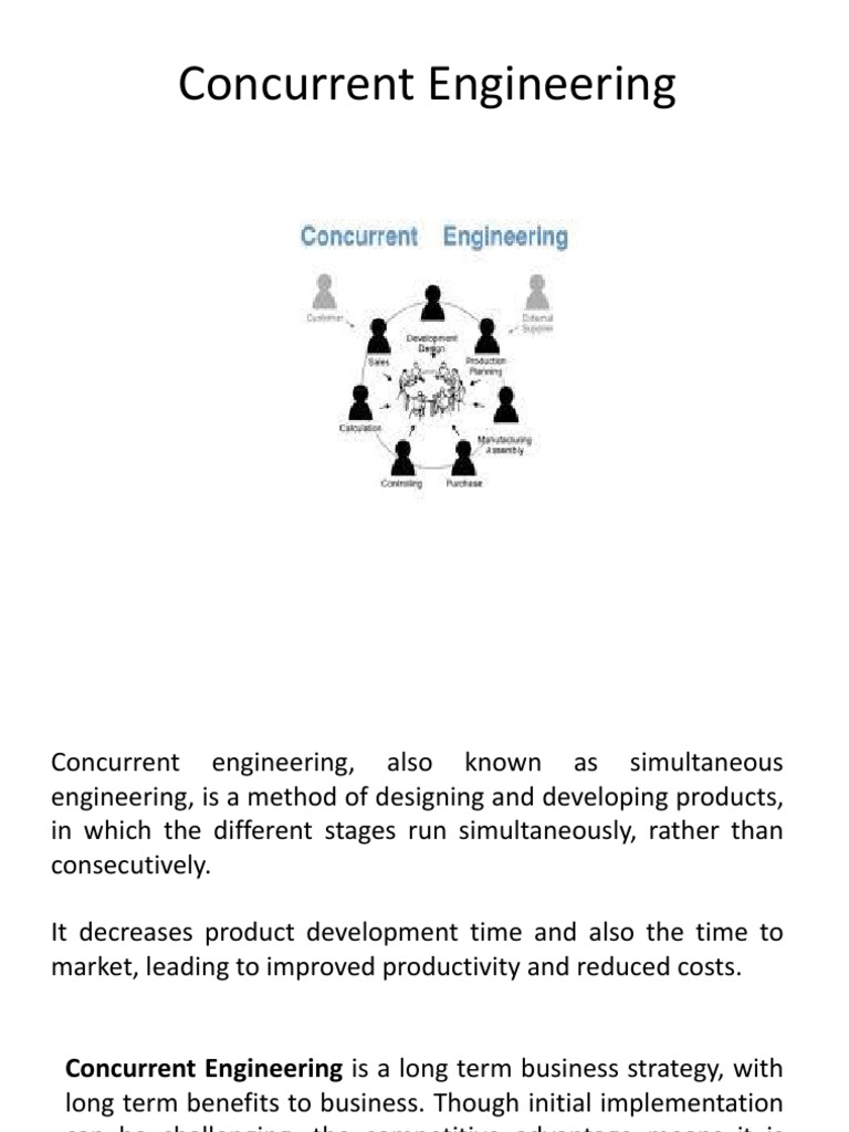 Benefits of Concurrent Engineering | PDF | New Product Development ...