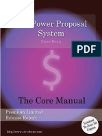 The Power of Proposal System