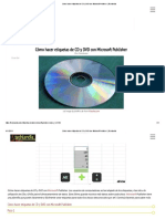 Cómo Hacer Etiquetas de CD y DVD Con Microsoft Publisher - Techlandia