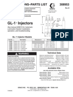 GL-1 Injectors: 308953 Instructions-Parts List