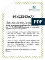 Pengumuman BPJS