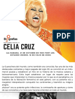 Biografía Celia Cruz