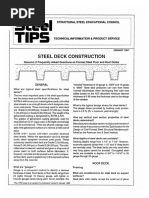 1992 - 01 STEEL DECK CONSTRUCTION