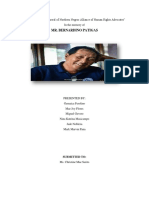 Mr. Bernardino Patigas: "Former Secretary-General of Northern Negros Alliance of Human Rights Advocates" in The Memory of